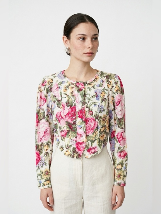 carreli Tops - Carreli vintage 80s blouse